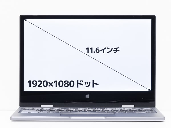 BMAX MaxBook Y11 画面サイズ