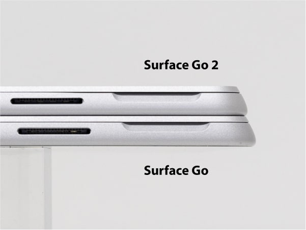 Surface Go 2 比較 厚さ