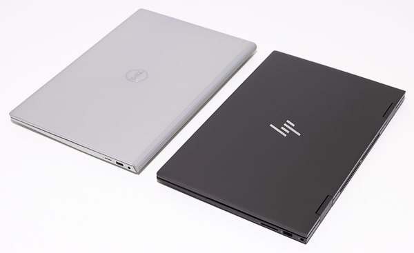 HP ENVY x360 15 サイズ比較