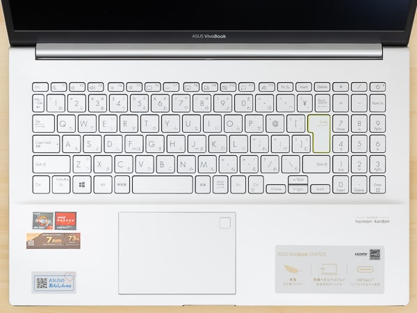 VivoBook S15 M533I キーボード