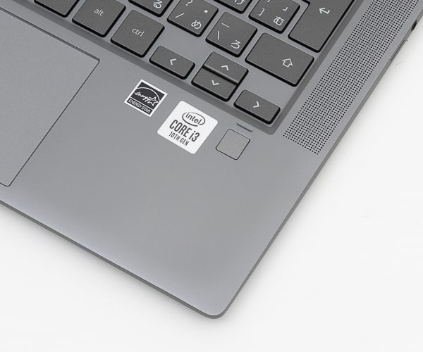 HP Chromebook x360 14c 指紋センサー