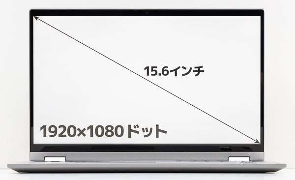 IdeaPad Flex 550i（15）画面サイズ