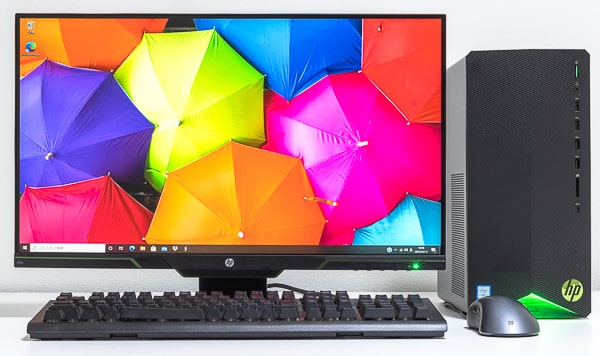 HP Pavilion Gaming Desktop TG01（インテル）設置イメージ