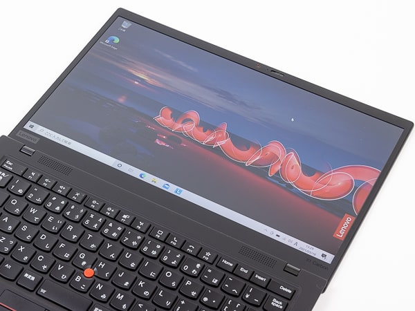 ThinkPad X1 Carbon Gen8　ディスプレイ角度