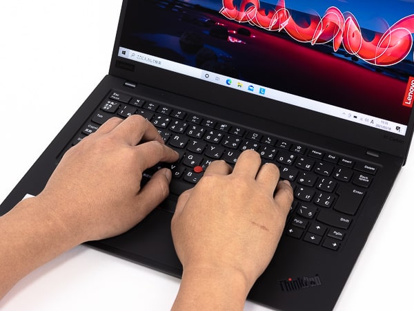 ThinkPad X1 Carbon Gen8　タイプ音