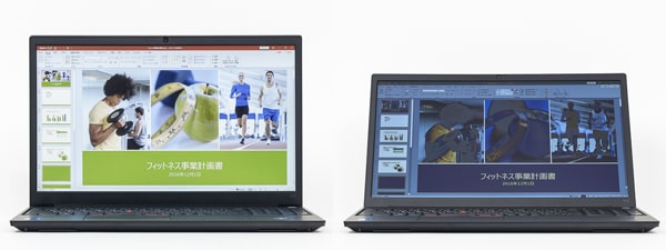 ThinkPad E15 Gen 2　視野角