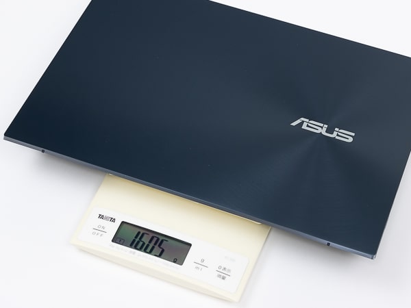 ZenBook Duo 14 UX482EG　重さ