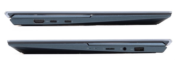 ZenBook Duo 14 UX482EG　インターフェース