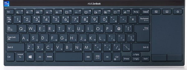 ZenBook Duo 14 UX482EG　キーボード