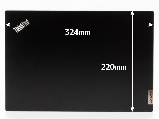 ThinkPad E14 Gen 3(AMD)　サイズ