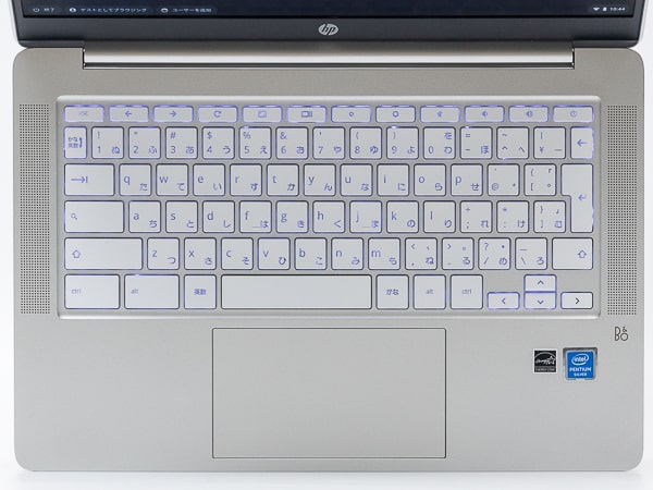 HP Chromebook 14a　キーボード