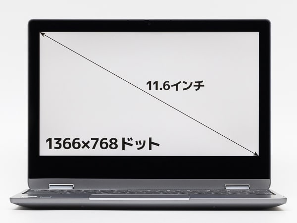 IdeaPad Flex 360 Chromebook　画面サイズ