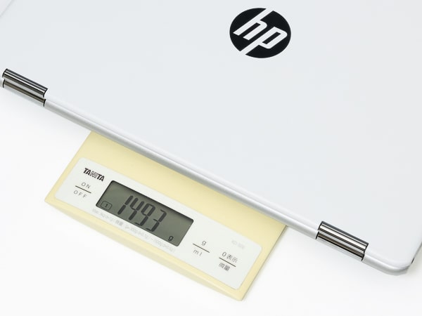 HP Chromebook x360 14b　重さ
