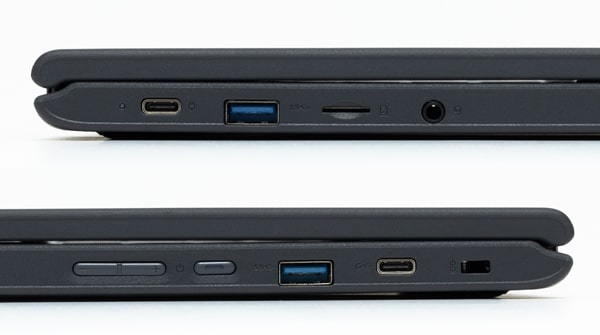 Lenovo 300e Chromebook 2nd Gen　インターフェース