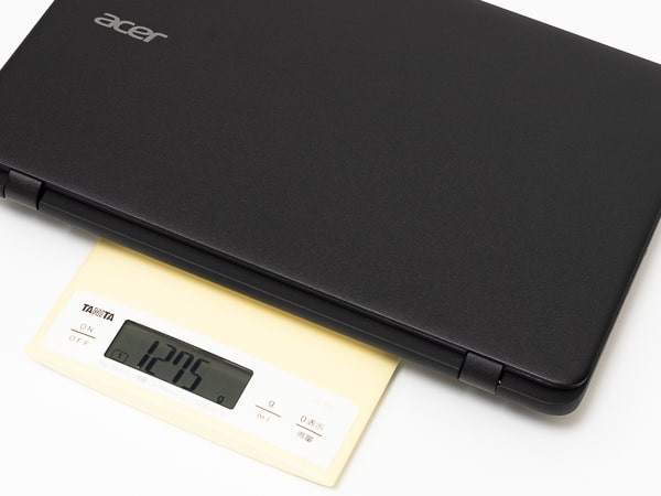 Acer Chromebook 11 C732　重さ