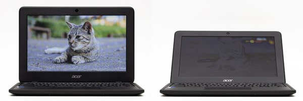 Acer Chromebook 11 C732　視野角