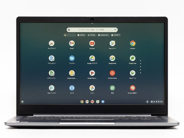 IdeaPad Slim 360 Chromebook　画面