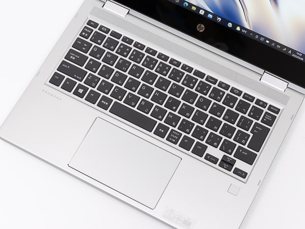 HP ProBook x360 435 G8　キーボード面