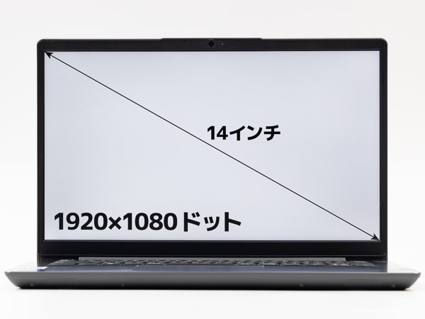 IdeaPad Slim 370i　画面サイズ