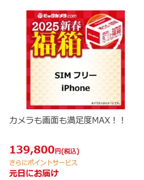 パソコン福袋2025 ビックカメラ