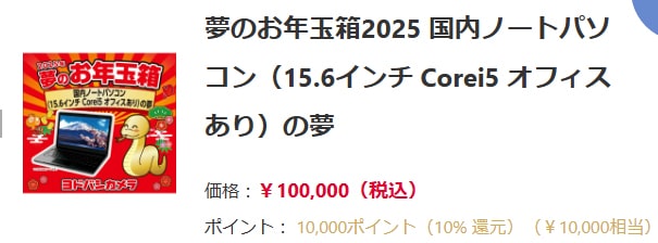 2025 福袋 ヨドバシ・ドット・コム