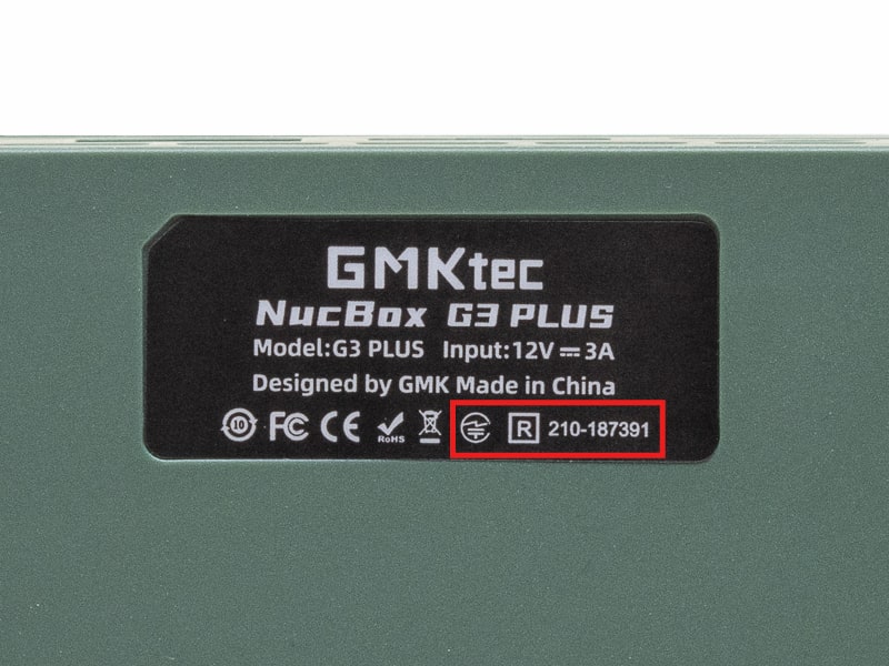 GMKtec NucBox G3 Plus