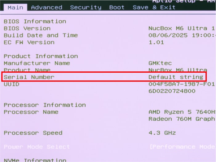 GMKtec NucBox M6 Ultra