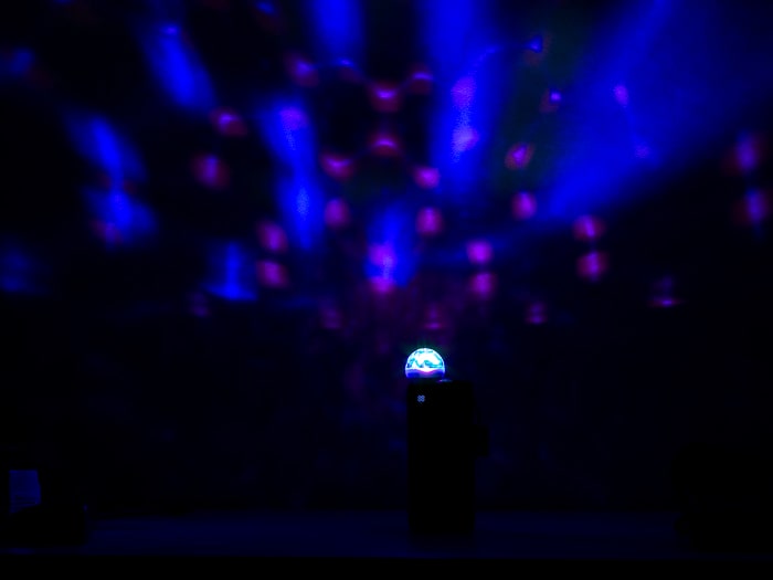 マルチカラー USB LED 車内照明ランプ