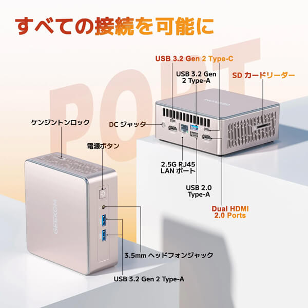 GEEKOM A5 2026が4万9900円でセール中