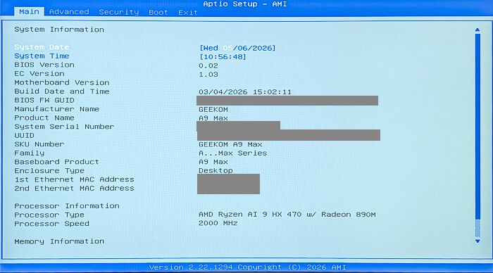 GEEKOM A9 Max 2026