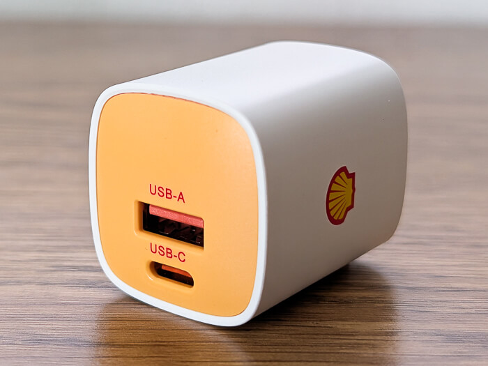 Shell 充電器 30W 2ポート（SWC29）