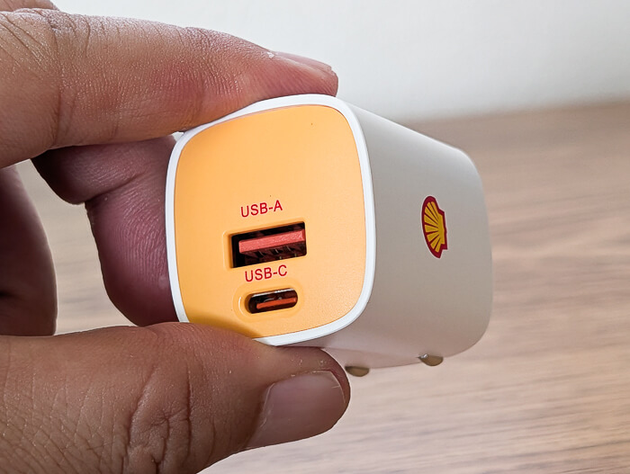 Shell 充電器 30W 2ポート（SWC29）