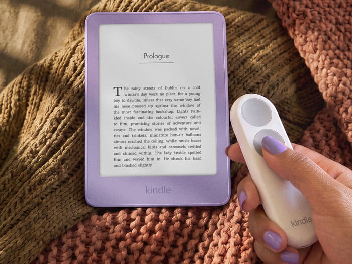 Kindle Click発表：画面を触らないままKindle端末を操作できるリモコン